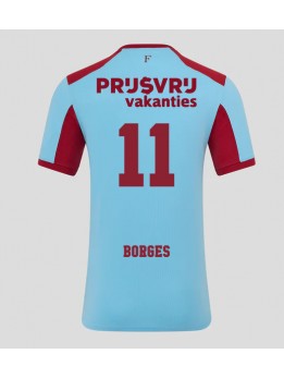 Billige Feyenoord Goncalo Borges #11 Tredjedrakt 2025-26 Kortermet